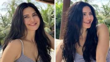 Katrina Kaif glows in black and white check dress, shares an unseen pic from her Maldivian vacation
