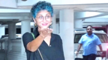 Kiran Rao smiles as she poses for paps