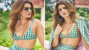 Kriti Sanon looks smouldering hot in green coordinated set on the cover of lifestyle Asia India magazine