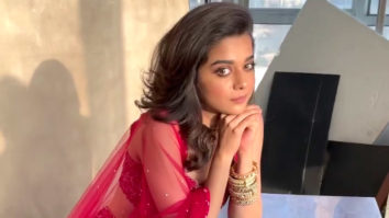 Mithila Palkar looks mesmerizing in red lehenga