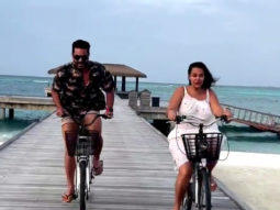 Neha Dhupia and Angad Bedi give major couple goals