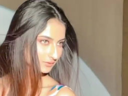 Palak Tiwari looks beautiful in her multi-coloured flowy gown