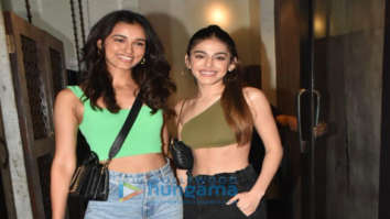 Photos: Alaya F and Namrata Sheth snapped at Bastian in Khar