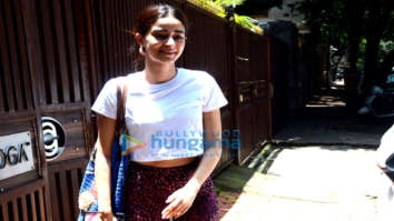 Photos: Ananya Panday spotted at Anshuka Yoga in Bandra