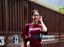 Photos: Ananya Panday spotted at Anshuka Yoga in Bandra