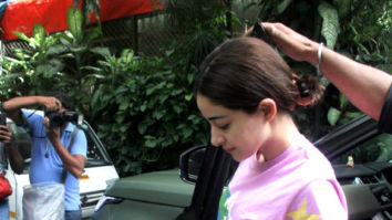 Photos: Ananya Panday spotted at Krome studio in Bandra