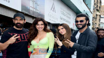Photos: Arjun Kapoor, John Abraham, Disha Patani and Tara Sutaria snapped promoting their film Ek Villain Returns