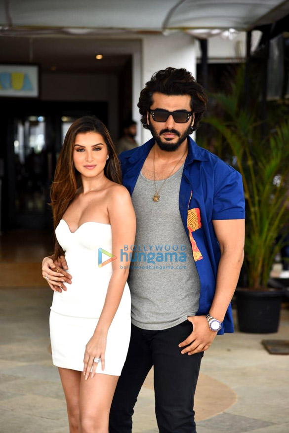 Photos: Arjun Kapoor, Tara Sutaria and Disha Patani snapped promoting their film Ek Villain Returns