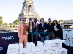 Photos: Brad Pitt attends the photo call with Bullet Train co-stars, director David Leitch and producer Kelly in Paris