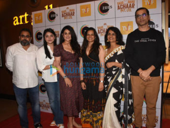 Photos: Celebs grace the red carpet of Saas Bahu Achaar Pvt. Ltd.