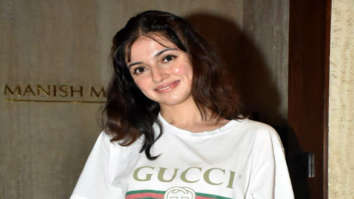 Photos: Divya Khosla Kumar snapped outside Manish Malhotra’s residence in Bandra