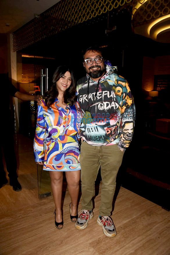 Photos: Ekta Kapoor and Anurag Kashyap attend the trailer launch of ‘Do Baaraa’ Photos: Ekta Kapoor and Anurag Kashyap attend the trailer launch of ‘Do Baaraa’