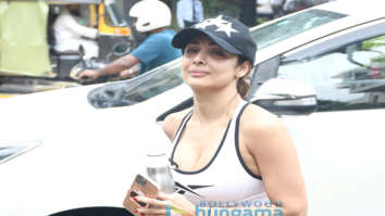 Photos: Malaika Arora spotted at Diva Yoga in Bandra