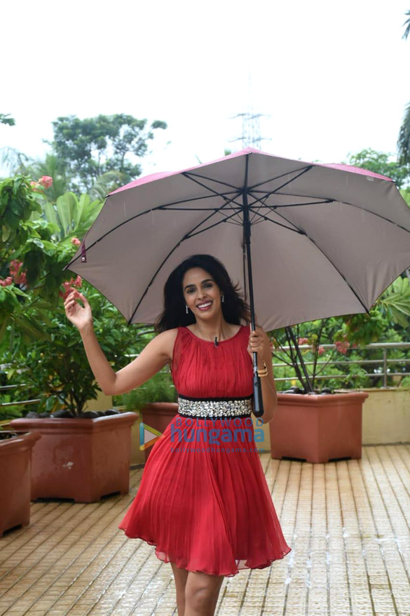 photos mallika sherawat snapped at the promotions of upcoming film rkrkay 1