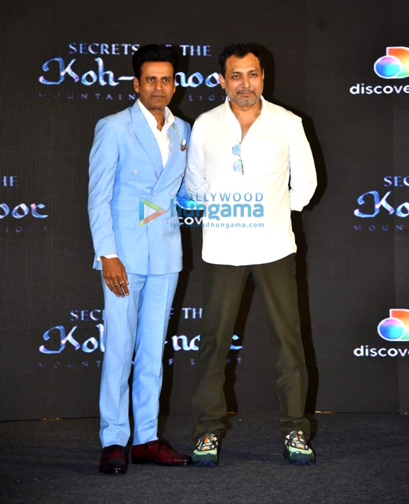 photos manoj bajpayee neeraj pandey and raghav jairath grace the press conference of secrets of the kohinoor 1