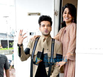 Photos: Neetu Kapoor and Karan Kundrra snapped on the sets of Dance Deewane Juniors
