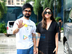 Photos: Parineeti Chopra and Harrdy Sandhu snapped in Andheri