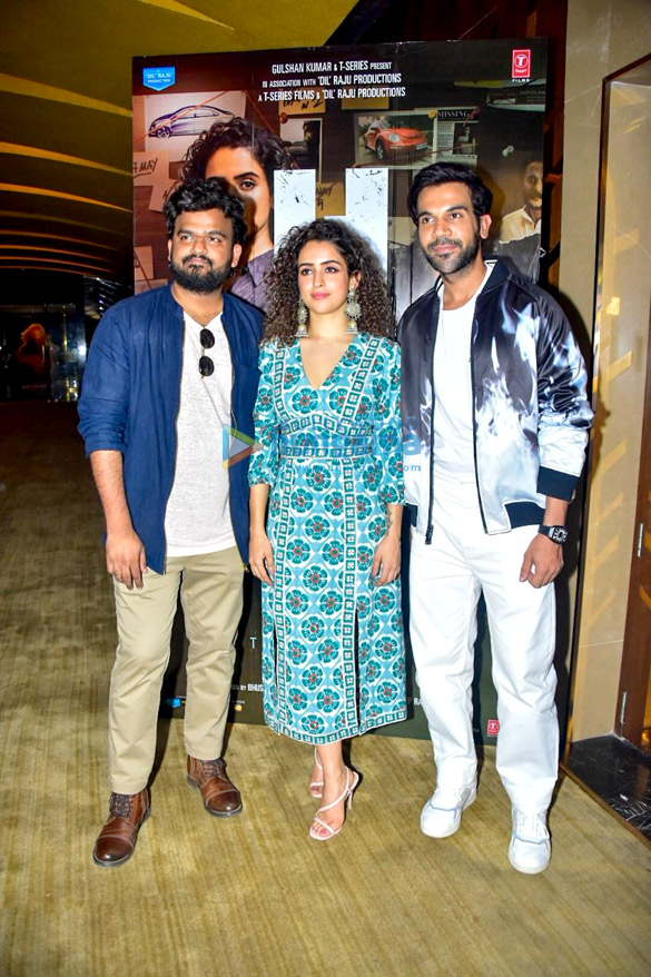 Photos: Rajkummar Rao and Sanya Malhotra promote ‘Hit – The First Case’ at Miraj Cinemas in Jaipur Photos: Rajkummar Rao and Sanya Malhotra promote ‘Hit – The First Case’ at Miraj Cinemas in Jaipur