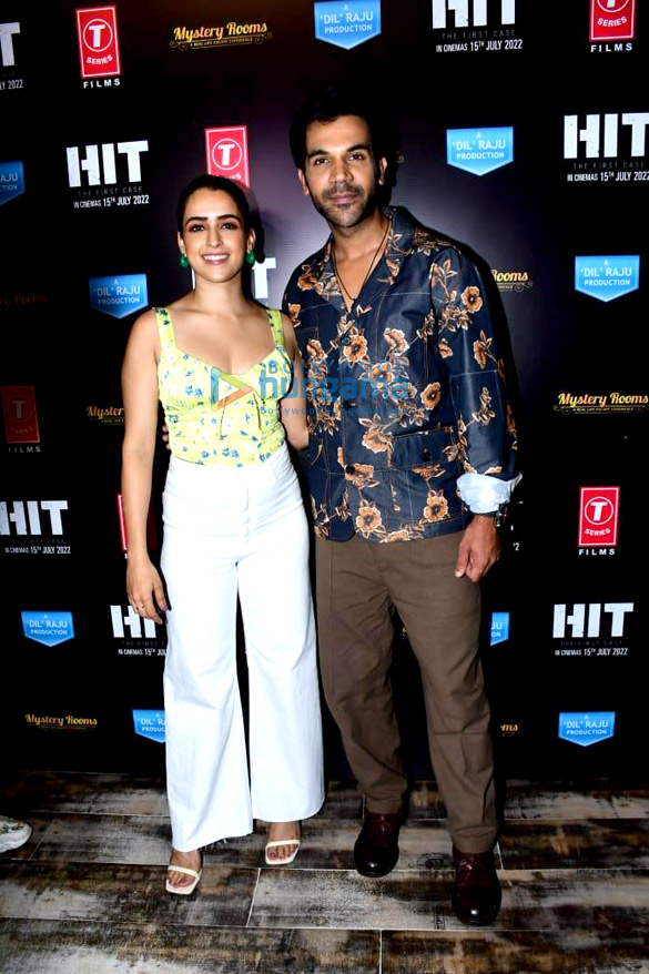 photos rajkummar rao and sanya malhotra snapped promoting their film hit the first case 6 3