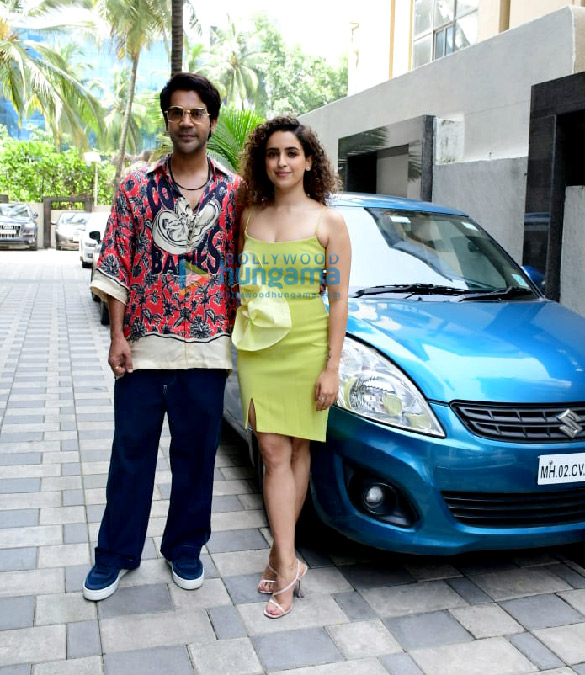 Photos: Rajkummar Rao and Sanya Malhotra snapped promoting their film Hit – The First Case Photos: Rajkummar Rao and Sanya Malhotra snapped promoting their film Hit – The First Case