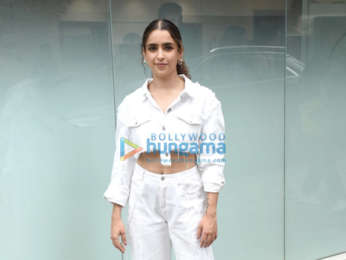 Photos: Rajkummar Rao and Sanya Malhotra snapped promoting their film Hit – The First Case