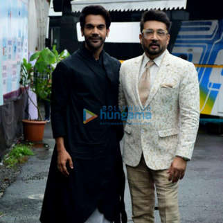 Photos: Rajkummar Rao and Shekhar Suman snapped on the sets of India's Laughter Challenge