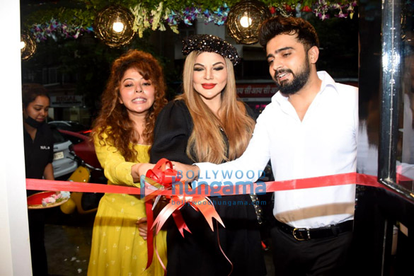 Photos: Rakhi Sawant attends a store launch with beau Adil Photos: Rakhi Sawant attends a store launch with beau Adil