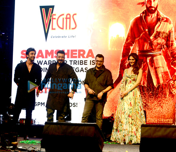 photos ranbir kapoor sanjay dutt vaani kapoor and karan malhotra promote shamshera in dwarka in new delhi 1