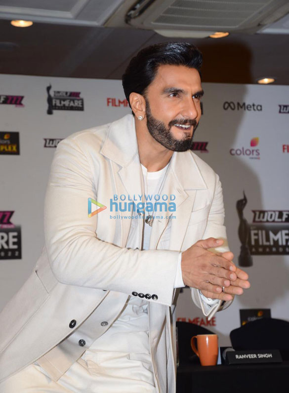 photos ranveer singh attends the press conference of the 67th filmfare awards 2022 7