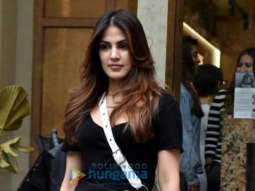 Photos: Rhea Chakraborty spotted at a salon