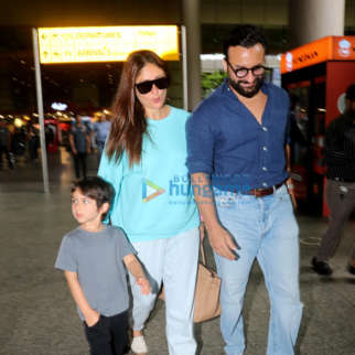 Photos: Saif Ali Khan, Kareena Kapoor Khan, Taimur Ali Khan and Kriti Sanon snapped at the airport