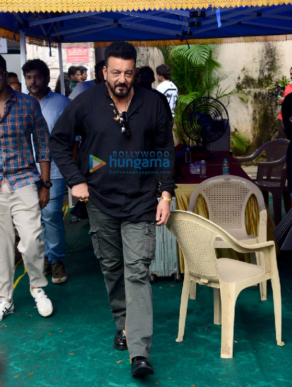 Photos: Sanjay Dutt, Shehnaaz Gill and Isha Koppikar snapped at Mehboob Studio in Bandra