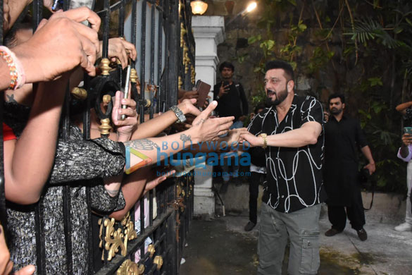 photos sanjay dutt snapped greeting fans on his birthday 2