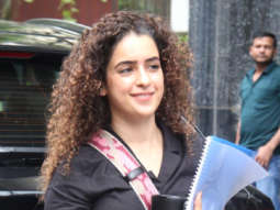Photos: Sanya Malhotra snapped at the RSVP office as she begins prep for her next titled Sam Manekshaw