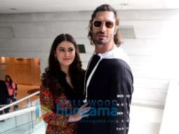 Photos: Vidyut Jammwal and Shivaleeka Oberoi grace the press conference for their film Khuda Haafiz – Chapter 2 in Delhi