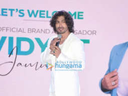 Photos: Vidyut Jammwal snapped at Lyne brand launch at The Lalit in Mumbai