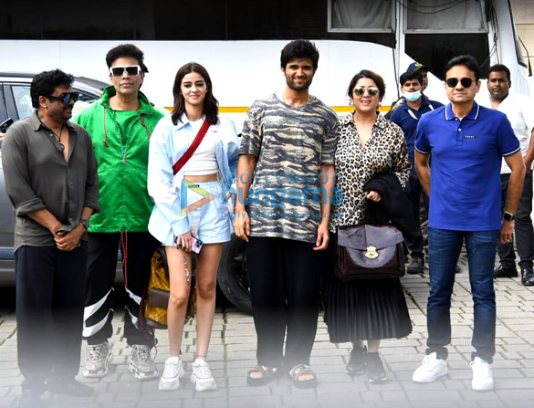 photos vijay deverakonda ananya panday karan johar and others snapped at kalina private airport 5