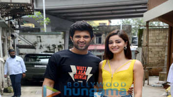 Photos: Vijay Deverakonda and Ananya Panday snapped in South Mumbai