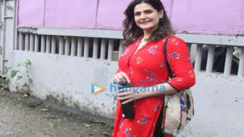 Photos: Zareen Khan spotted at dance class in Bandra