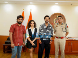Photos: Rajkummar Rao and Sanya Malhotra host a special screening of Hit – The First Case for police personnel