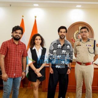 Photos: Rajkummar Rao and Sanya Malhotra host a special screening of Hit - The First Case for police personnel