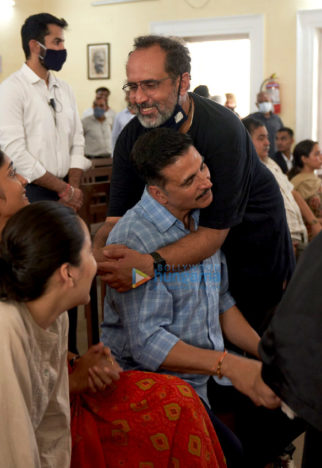 On The Sets From The Movie Raksha Bandhan