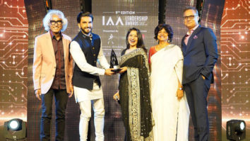 Ranveer Singh receives the IAA Brand Endorser of the Year Award 2022