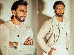 Ranveer Singh ups casual quotient in white T-shirt, blazer and pants