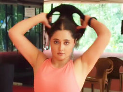 Rashami Desai doing her work out with utmost dedication