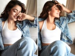 Rashmika Mandanna keeps it comfy in denim on denim trend