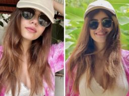 Sanjana Sanghi shares sun-lit pictures in pink tie dye top and bralette while vacationing in Goa