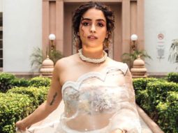 Sanya Malhotra radiates elegance in a stunning sheer white saree worth Rs. 82,000 during Hit: The First Case promotions
