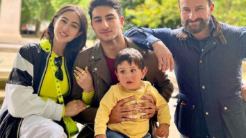Sara Ali Khan shares a picture-perfect moment with the Pataudis featuring Saif Ali Khan, Ibrahim and Jeh in London, see photos 