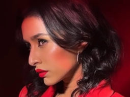 Shraddha Kapoor pulls off the red lip and graphic eyeliner with absolute grace